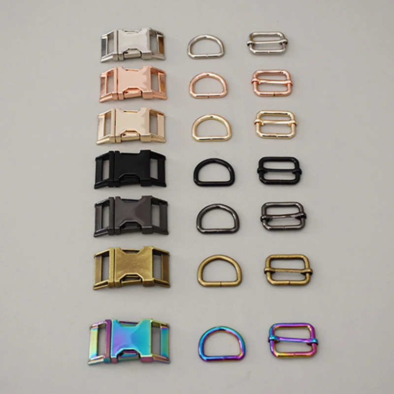 100 suit 25mm 3-piece adjust buckle Zinc Alloy high quality plated metal diy pet collar leash set parts 7 Colour
100 suit 25mm 3-piece adjust buckle Zinc Alloy high quality plated metal diy pet collar leash set parts 7 Colour