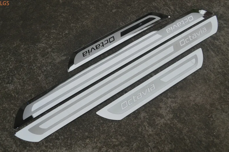 For Skoda Octavia 2007-2014 stainless steel Threshold Guard plate Welcome pedal Anti-scratch protection car accessories
For Skoda Octavia 2007-2014 stainless steel Threshold Guard plate Welcome pedal Anti-scratch protection car accessories