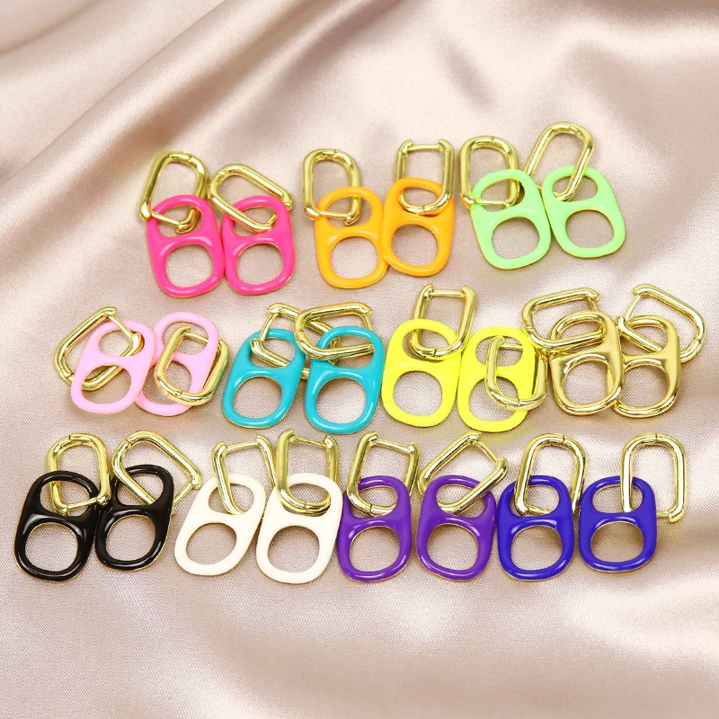 10 Pairs Enamel earrings Hollow earrings dangle earrings New design Mix coloa Geometric earrings for women51668
10 Pairs Enamel earrings Hollow earrings dangle earrings New design Mix coloa Geometric earrings for women51668