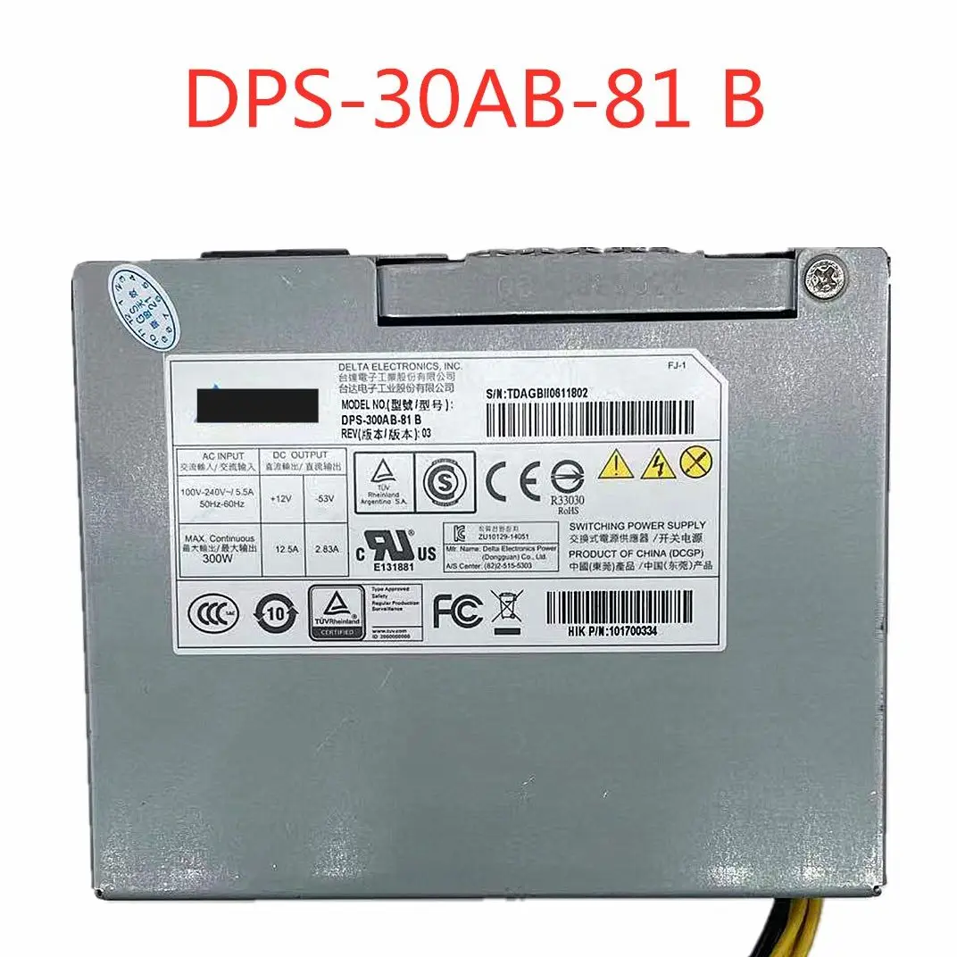 DPS-300AB-81 B FSP350-20GSV блок питания для сервера 350 Вт, видеомагнитофон для жесткого диска
DPS-300AB-81 B FSP350-20GSV блок питания для сервера 350 Вт, видеомагнитофон для жесткого диска