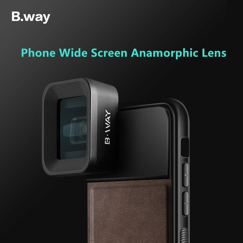 B. way 1.33x широкоэкранный анаморфный объектив с c креплением чехол для Iphone