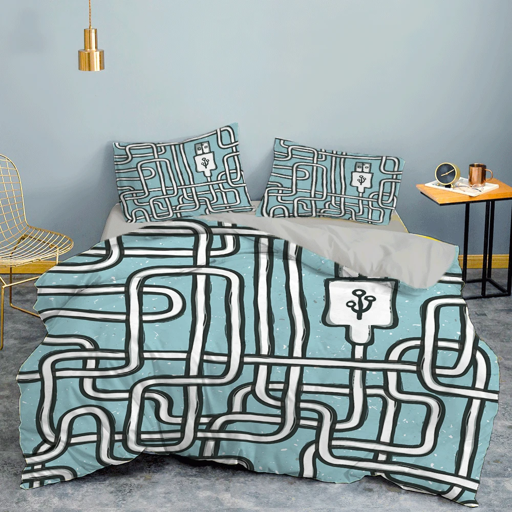 ZEIMON Honeycomb Spots Duvet Cover Set Boys Bedclothes Child Girls Soft Quilt Cover Pillowcase Single for Teens 3D Bedding set
ZEIMON Honeycomb Spots Duvet Cover Set Boys Bedclothes Child Girls Soft Quilt Cover Pillowcase Single for Teens 3D Bedding set