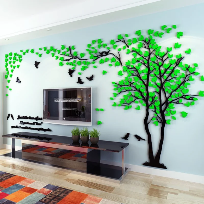 Acrylic wall stickers romantic creative couple tree pattern home decoration wall stickers TV sofa background wall decorations
Acrylic wall stickers romantic creative couple tree pattern home decoration wall stickers TV sofa background wall decorations