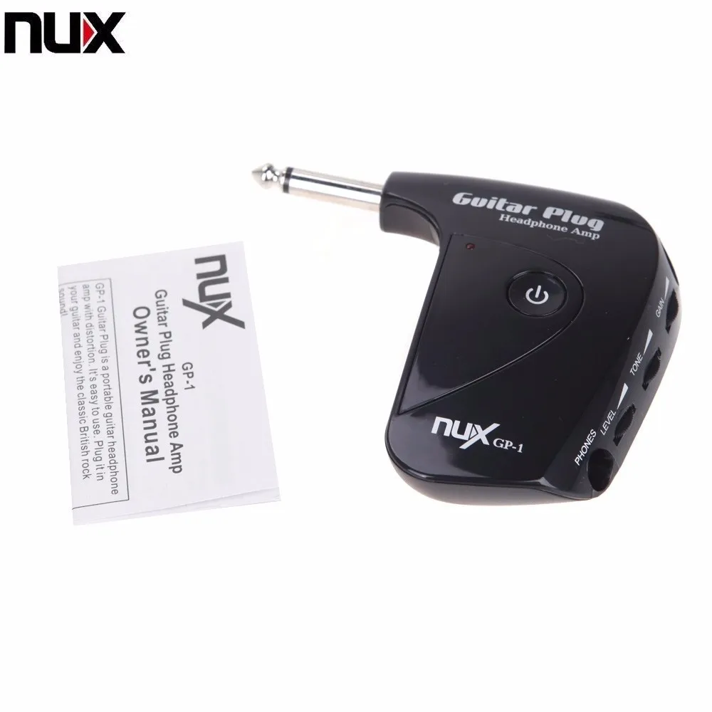 NUX GP-1 Portable Electric Guitar Amplifier Amp Mini Headphone Amp Built-in Distortion Effect Top Quality
NUX GP-1 Portable Electric Guitar Amplifier Amp Mini Headphone Amp Built-in Distortion Effect Top Quality