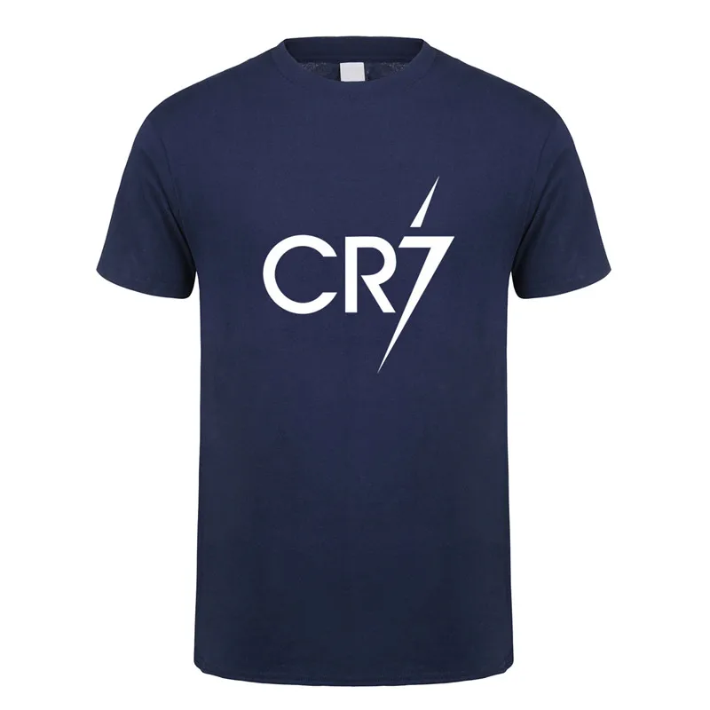 CR7 Криштиану Роналду футболка топы с короткими рукавами Новая Модная хлопковая О