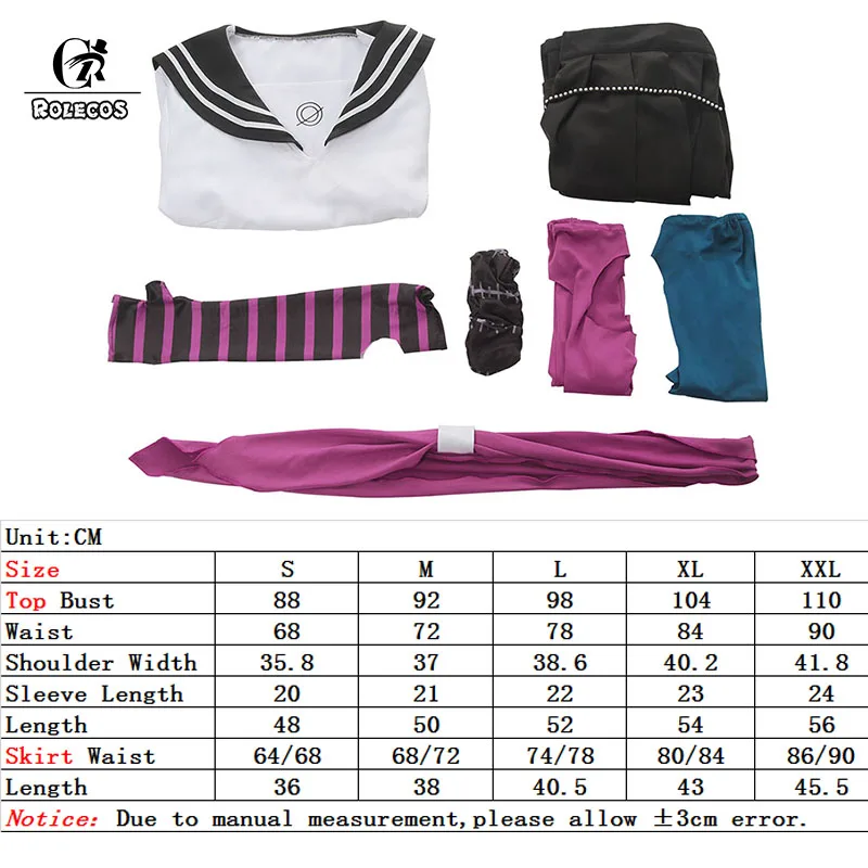 ROLECOS Game Super Danganronpa Cosplay Ibuki Mioda Cosplay Costume Women Uniform Dress Uniform Suit Halloween Carnival Costumes
ROLECOS Game Super Danganronpa Cosplay Ibuki Mioda Cosplay Costume Women Uniform Dress Uniform Suit Halloween Carnival Costumes