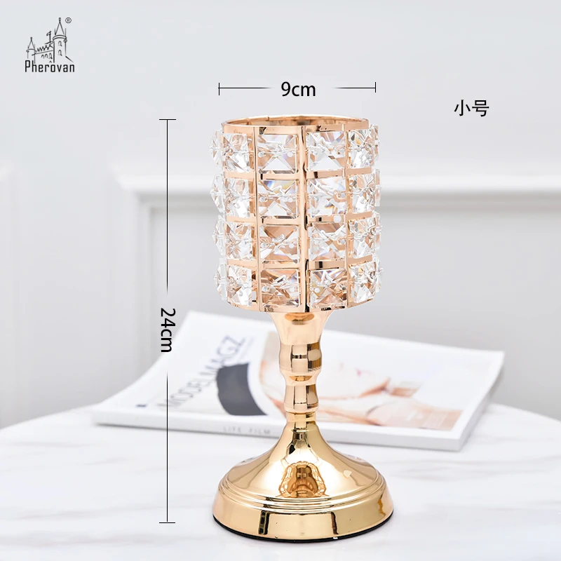 Classic Portable Candlesticks Crystal Glass Candle Holder Terrarium Wedding Vase Bougeoir Home Hotel Bar Decor 30ZT207
Classic Portable Candlesticks Crystal Glass Candle Holder Terrarium Wedding Vase Bougeoir Home Hotel Bar Decor 30ZT207