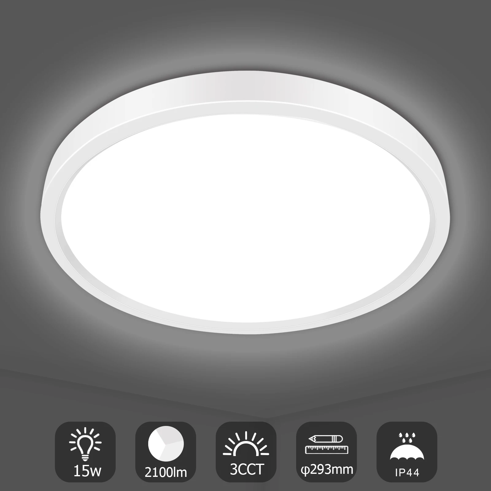 LED Ceiling Lights Modern Ceiling Lamp 15W Living Room Lighting Fixtures Bedroom Round Kitchen Lighting Ceiling
LED Ceiling Lights Modern Ceiling Lamp 15W Living Room Lighting Fixtures Bedroom Round Kitchen Lighting Ceiling