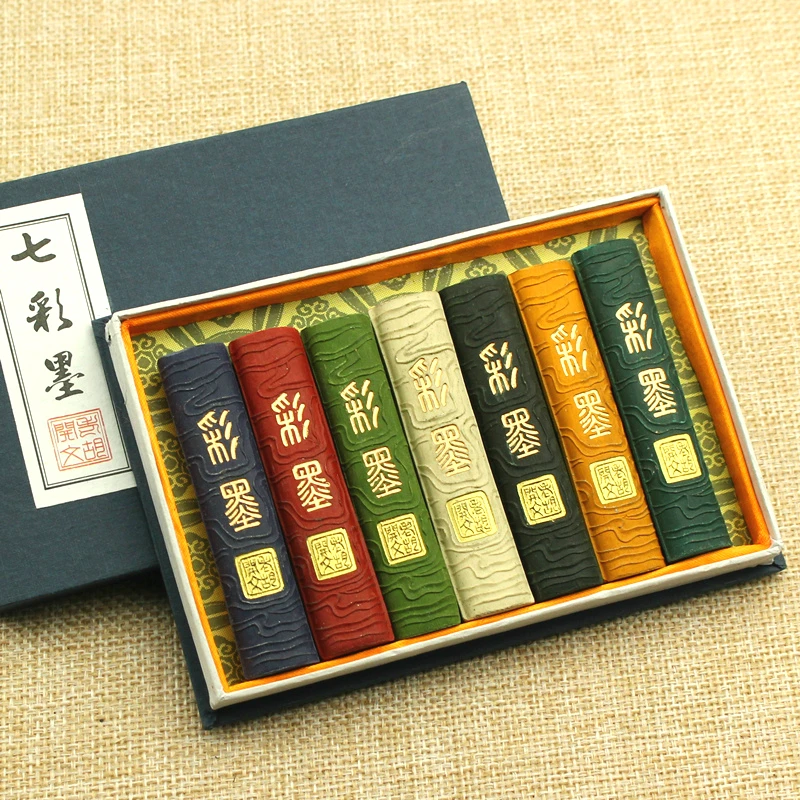 Hu Kai Wen Hui чернильная палочка Sumi E китайская цветная живопись каллиграфия чернила