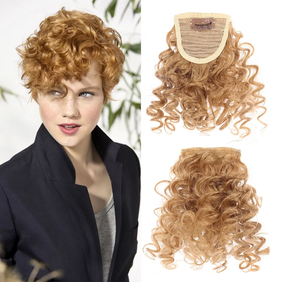 Natural hair bang Fringe Short Curly Bangs Fake Hair Pieces Hairstyles Heat Resistant Synthetic Hairstyles Headwear MUMUPI
Natural hair bang Fringe Short Curly Bangs Fake Hair Pieces Hairstyles Heat Resistant Synthetic Hairstyles Headwear MUMUPI