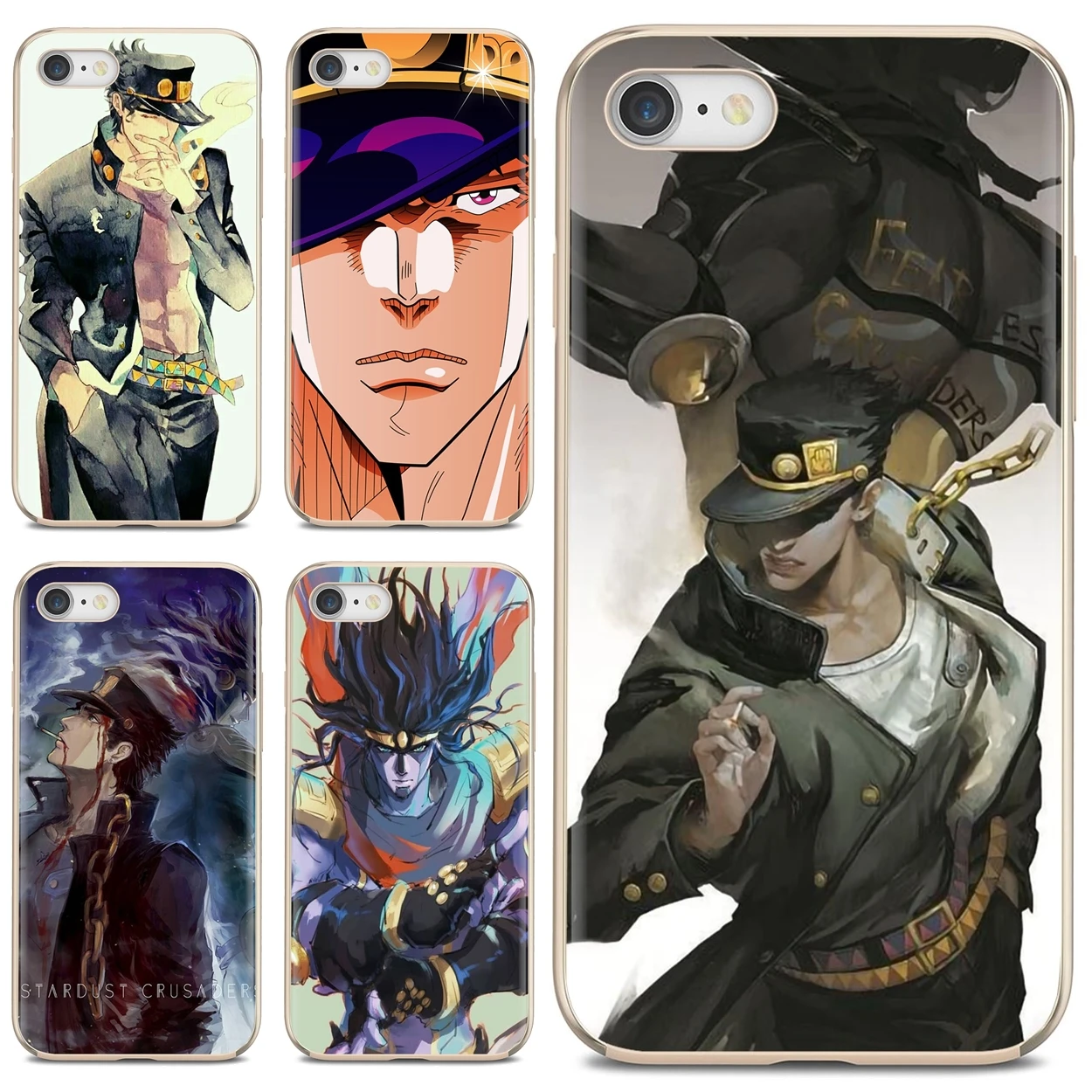 For iPod Touch For iPhone 11 Pro 4 4S 5 5S SE 5C 6 6S 7 8 X XR XS Plus Max Soft Case Cover Jotaro Kujo Jojo's Bizarre Adventure
For iPod Touch For iPhone 11 Pro 4 4S 5 5S SE 5C 6 6S 7 8 X XR XS Plus Max Soft Case Cover Jotaro Kujo Jojo's Bizarre Adventure