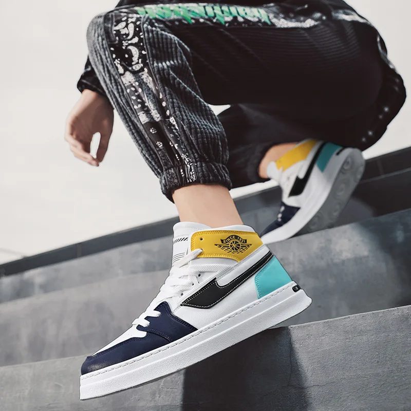 Men's Shoes Fall Large Size High-Top Fashion Sneakers Trend Men's Popular Old Shoes Men's Casual New Sports Shoes
Men's Shoes Fall Large Size High-Top Fashion Sneakers Trend Men's Popular Old Shoes Men's Casual New Sports Shoes