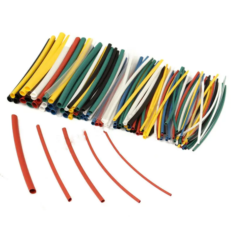 140pcs/bag 2 times heat shrinkable tube assortment color polyolefin heat shrinkable tube, various heat shrinkable tubes, wire a
140pcs/bag 2 times heat shrinkable tube assortment color polyolefin heat shrinkable tube, various heat shrinkable tubes, wire a