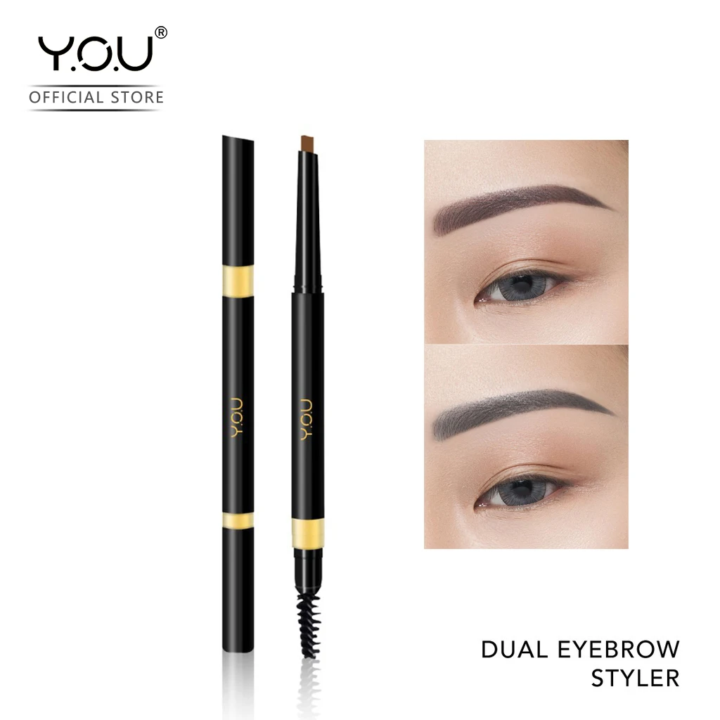 YOU Basic Collection Dual Eyebrow Styler Ultra Fine Eyebrow Pencil Precise Brow Definer Long Lasting Waterproof Eye Brow Makeup
YOU Basic Collection Dual Eyebrow Styler Ultra Fine Eyebrow Pencil Precise Brow Definer Long Lasting Waterproof Eye Brow Makeup