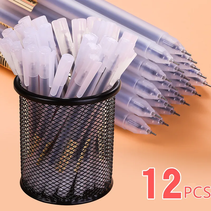 12PCS0.5mm Black/Blue/Red Ink Gel Pens Set Refills Student Carbon Water Exam Pen School Kawaii Stationary Supplies Wholesale
12PCS0.5mm Black/Blue/Red Ink Gel Pens Set Refills Student Carbon Water Exam Pen School Kawaii Stationary Supplies Wholesale
