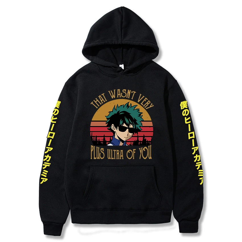 JapaneseMy Hero Academia Izuku Midoriya Hoodies Harajuku Men Casual Homme Fleece Pullover Hoodie
JapaneseMy Hero Academia Izuku Midoriya Hoodies Harajuku Men Casual Homme Fleece Pullover Hoodie