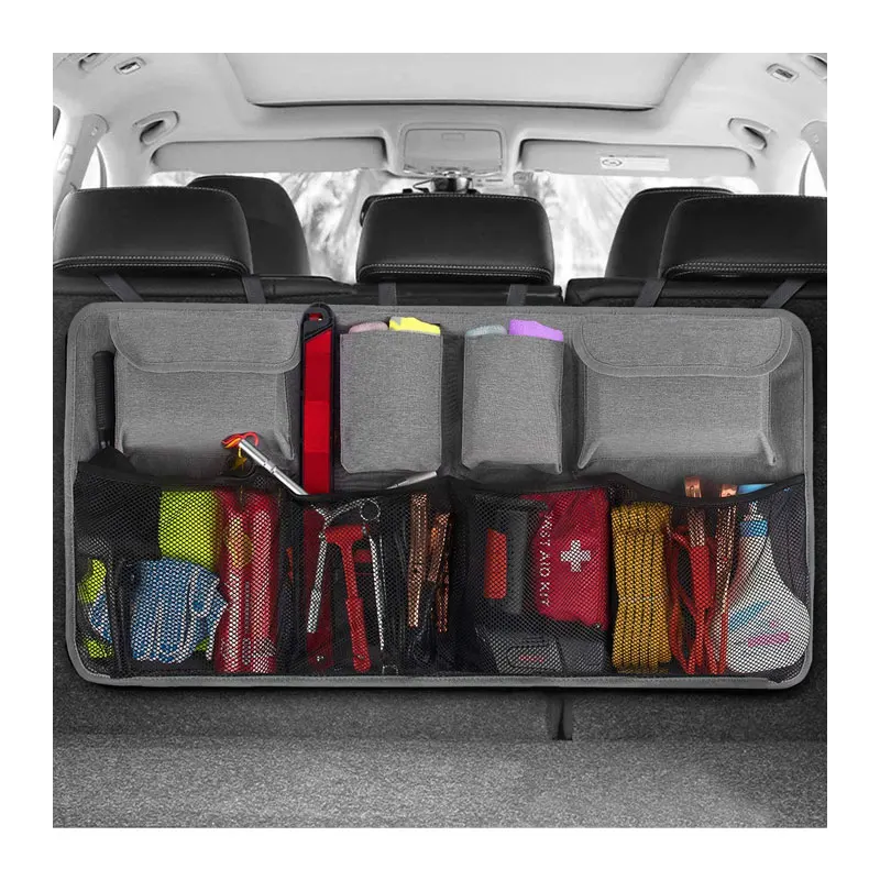 Car Trunk Organizer Super Capacity Car Hanging Organizer Car Trunk Tidy Storage Bag with Lids Space Saving Expert Black
Car Trunk Organizer Super Capacity Car Hanging Organizer Car Trunk Tidy Storage Bag with Lids Space Saving Expert Black