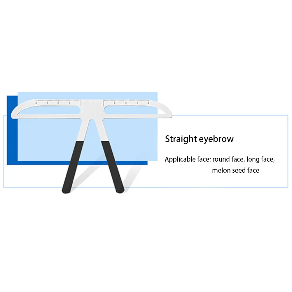 Eyebrow Model Tool Stencil Ruler Permanent Tattoo Eyebrow Stickers Temple Three Point Shaper Ruler Steel Eyebrows Makeup Tool
Eyebrow Model Tool Stencil Ruler Permanent Tattoo Eyebrow Stickers Temple Three Point Shaper Ruler Steel Eyebrows Makeup Tool