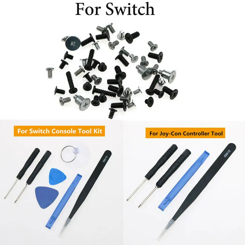 Full Set Screws Mount Replacement Repair Kit Game Accessories for Nintendo Switch Joy Con Console
Full Set Screws Mount Replacement Repair Kit Game Accessories for Nintendo Switch Joy Con Console