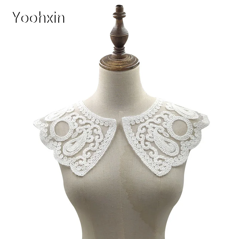 Fashion white mesh Plush flower embroidery DIY lace collar Fabric Sewing Applique ribbon trim neckline craft cloth dress Textile
Fashion white mesh Plush flower embroidery DIY lace collar Fabric Sewing Applique ribbon trim neckline craft cloth dress Textile