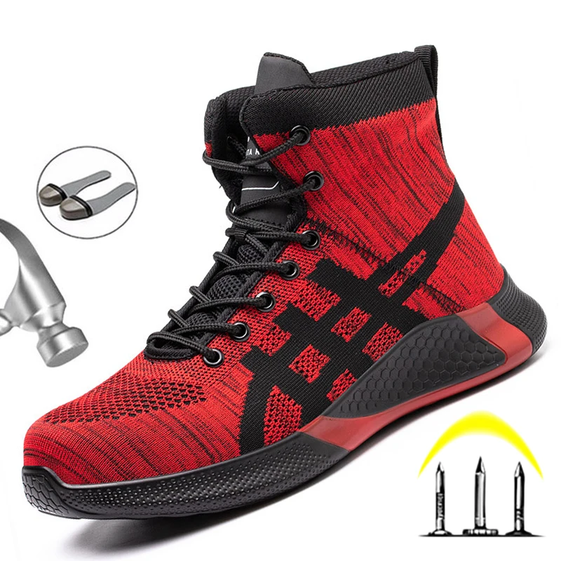 2022 Lightweight Anti-smashing Anti-puncture Men's Steel Toe Work Safety Shoes Breathable Non-slip Reflective Casual Sneaker
2022 Lightweight Anti-smashing Anti-puncture Men's Steel Toe Work Safety Shoes Breathable Non-slip Reflective Casual Sneaker