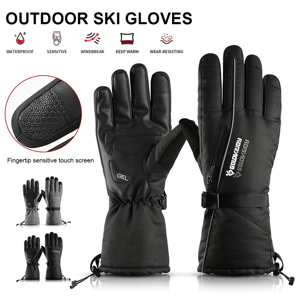 100% Waterproof Winter Cycling Gloves Windproof Outdoor Sport Ski Gloves Bike Bicycle Scooter Riding Motorcycle Warm Gloves
100% Waterproof Winter Cycling Gloves Windproof Outdoor Sport Ski Gloves Bike Bicycle Scooter Riding Motorcycle Warm Gloves