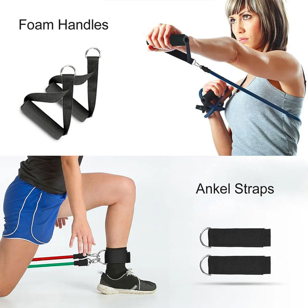 11pcs/set Resistance Bands Set Yoga Exercise Fitness Band Rubber Loop Tube Bands Gym Fitness Exercise Pilates Yoga Brick
11pcs/set Resistance Bands Set Yoga Exercise Fitness Band Rubber Loop Tube Bands Gym Fitness Exercise Pilates Yoga Brick