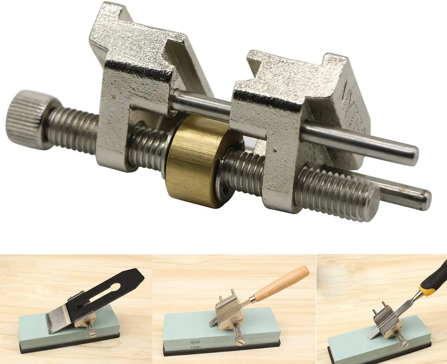 Stainless Steel Honing Guide With Brass Roller For Wood Chisel Fixed Angle Knife Sharpener Planer Blade Sharpening Wood Chisel
Stainless Steel Honing Guide With Brass Roller For Wood Chisel Fixed Angle Knife Sharpener Planer Blade Sharpening Wood Chisel