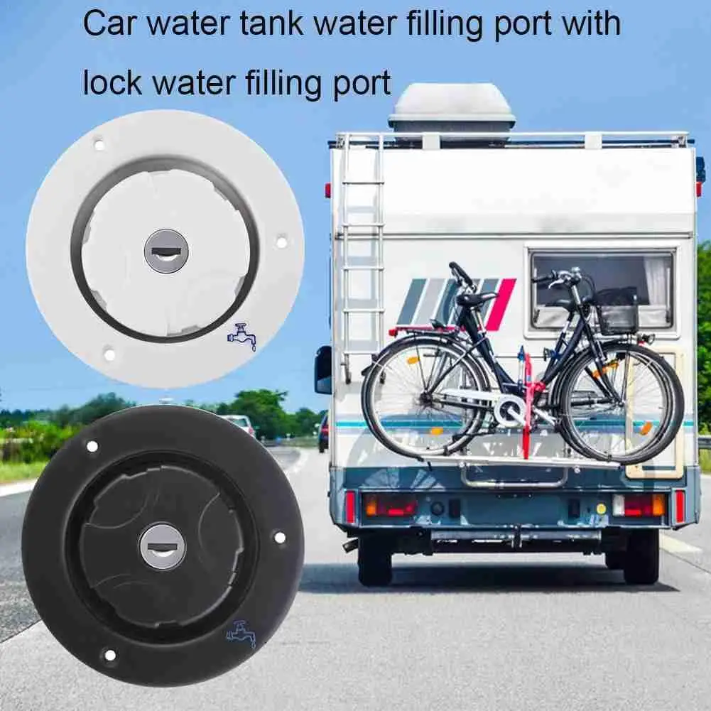 Gravity Water Inlet With Lock Water Inlet Car With Water Cover CaravanFor RV Boat Camper Trailer Black Caravan RV Accessories
Gravity Water Inlet With Lock Water Inlet Car With Water Cover CaravanFor RV Boat Camper Trailer Black Caravan RV Accessories