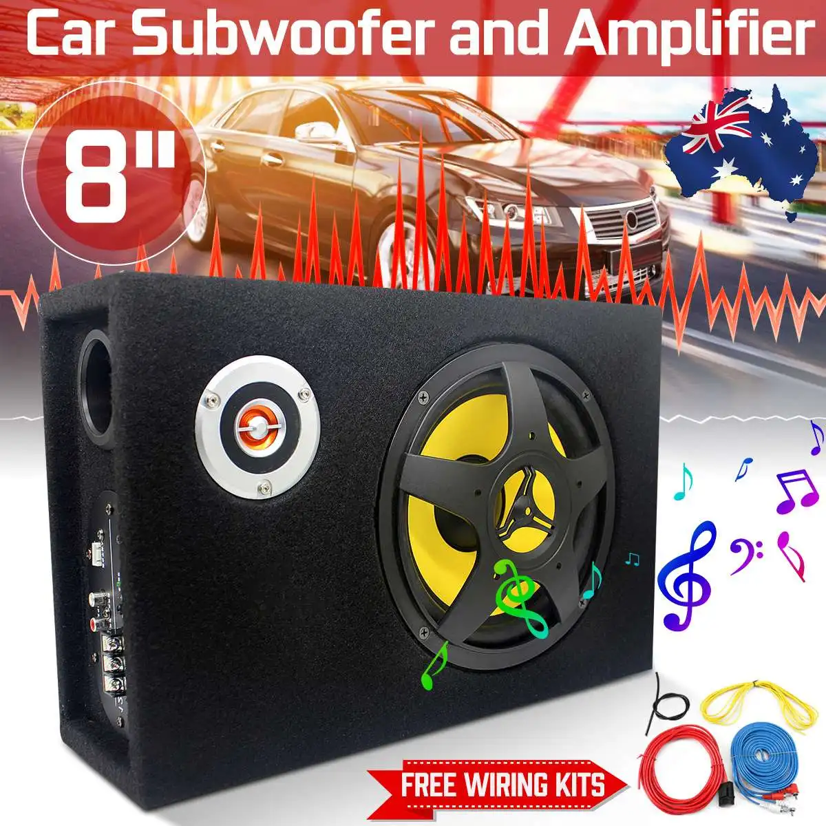 6/8 Inch Car Subwoofer Under Seat Powered Speaker Alloy Shockproof Power Amplifier Car Universal Stereo High Fidelity Car Audio
6/8 Inch Car Subwoofer Under Seat Powered Speaker Alloy Shockproof Power Amplifier Car Universal Stereo High Fidelity Car Audio