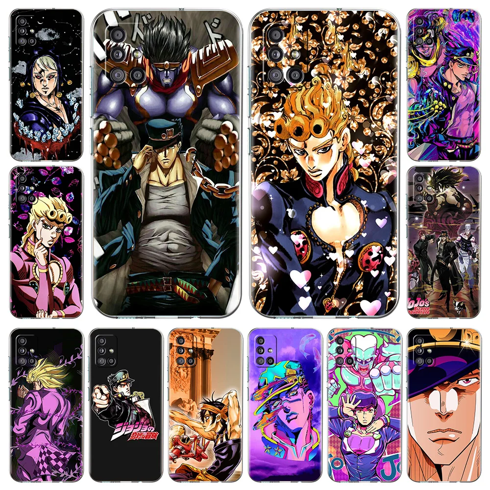 oJo Bizarre Adventure Fundas Cover for Samsung Galaxy A51 A71 A41 A31 A21 A11 A01 M31 Shell Transparent Soft TPU Phone Case Bag
oJo Bizarre Adventure Fundas Cover for Samsung Galaxy A51 A71 A41 A31 A21 A11 A01 M31 Shell Transparent Soft TPU Phone Case Bag