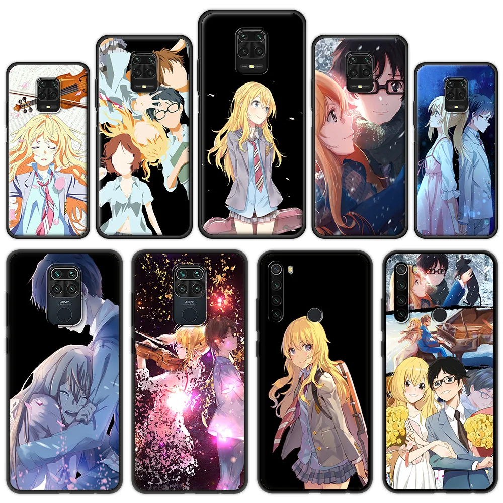 Your Lie in April Anime Phone Case For Xiaomi Redmi Note 9S 9 8 7 10 Pro 8T 9C 9A 8A K40 Soft Silicone Black Cover Coque Funda
Your Lie in April Anime Phone Case For Xiaomi Redmi Note 9S 9 8 7 10 Pro 8T 9C 9A 8A K40 Soft Silicone Black Cover Coque Funda