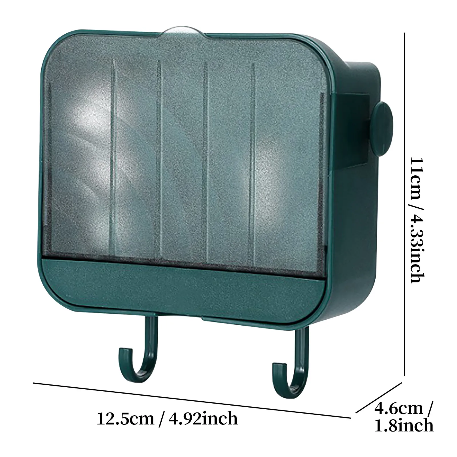 Dustproof Soap Dish With Lid Drain Soap Dish Bathroom Nail-Free Wall Hanging Soap Holder Creative Soap Rack
Dustproof Soap Dish With Lid Drain Soap Dish Bathroom Nail-Free Wall Hanging Soap Holder Creative Soap Rack