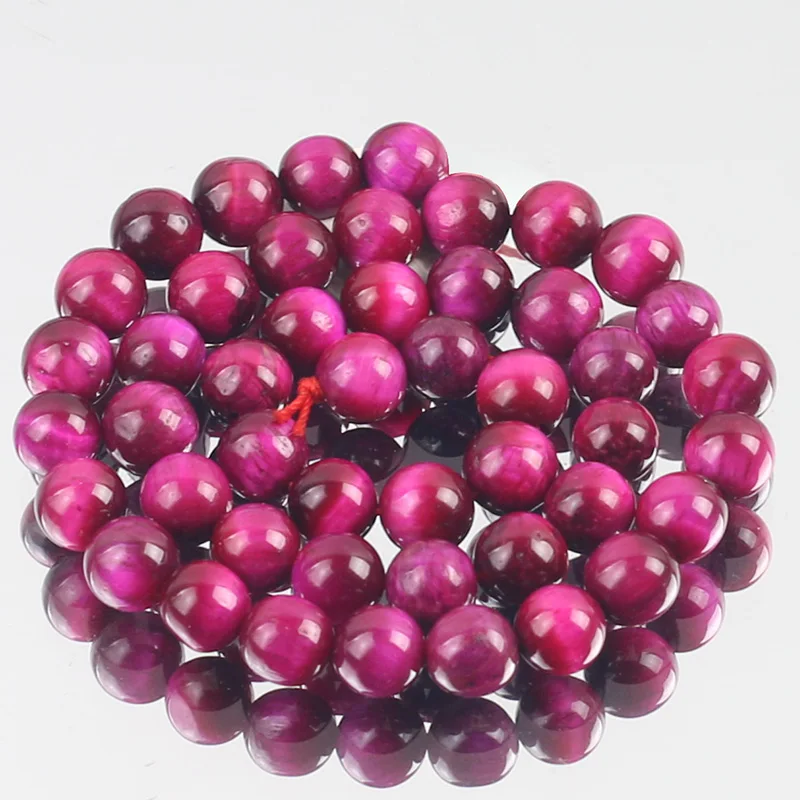 AAA Natural Stone Magenta Tiger Eye Agates Loose Round Spacer Beads for Jewelry Making Diy Charm Bracelet Earrings 6/8/10MM 15"
AAA Natural Stone Magenta Tiger Eye Agates Loose Round Spacer Beads for Jewelry Making Diy Charm Bracelet Earrings 6/8/10MM 15"