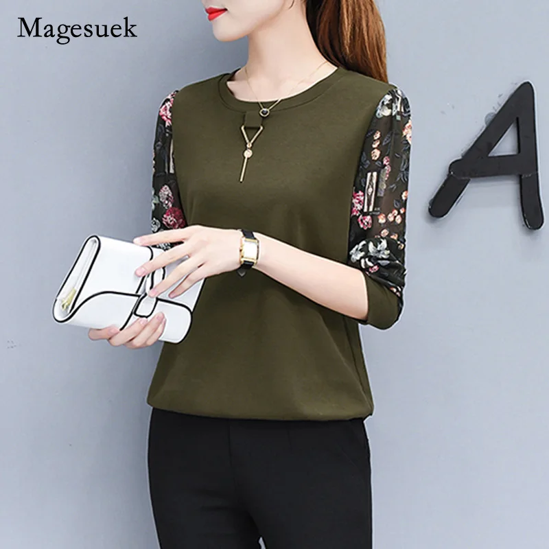 Casual Women Tops Spliced Printed Blouse Shirt New Autumn Long Sleeved Blouse Female O-neck Full Women Clothing 0595 30
Casual Women Tops Spliced Printed Blouse Shirt New Autumn Long Sleeved Blouse Female O-neck Full Women Clothing 0595 30