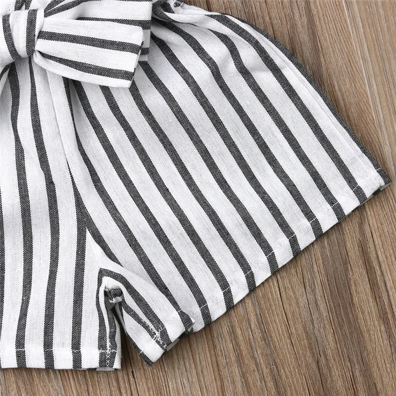 CANIS baby's romper Newborn Infant Baby clothing Girls Striped Clothes Strap Romper playsuits One Piece casual v-neck Outfit
CANIS baby's romper Newborn Infant Baby clothing Girls Striped Clothes Strap Romper playsuits One Piece casual v-neck Outfit