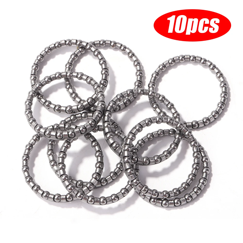 10PCS Bike Headset Caged Ball Bearing Frame Front Fork Rear Pearl Retainers Race Cycling Headset Bearing Bicycle Parts 34/44mm
10PCS Bike Headset Caged Ball Bearing Frame Front Fork Rear Pearl Retainers Race Cycling Headset Bearing Bicycle Parts 34/44mm