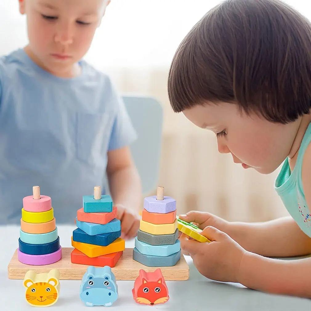 Animal Stack Building Blocks Toy Spining Tower Building Blocks Stack Ring For Children Educational Cognition Montessori Toys
Animal Stack Building Blocks Toy Spining Tower Building Blocks Stack Ring For Children Educational Cognition Montessori Toys