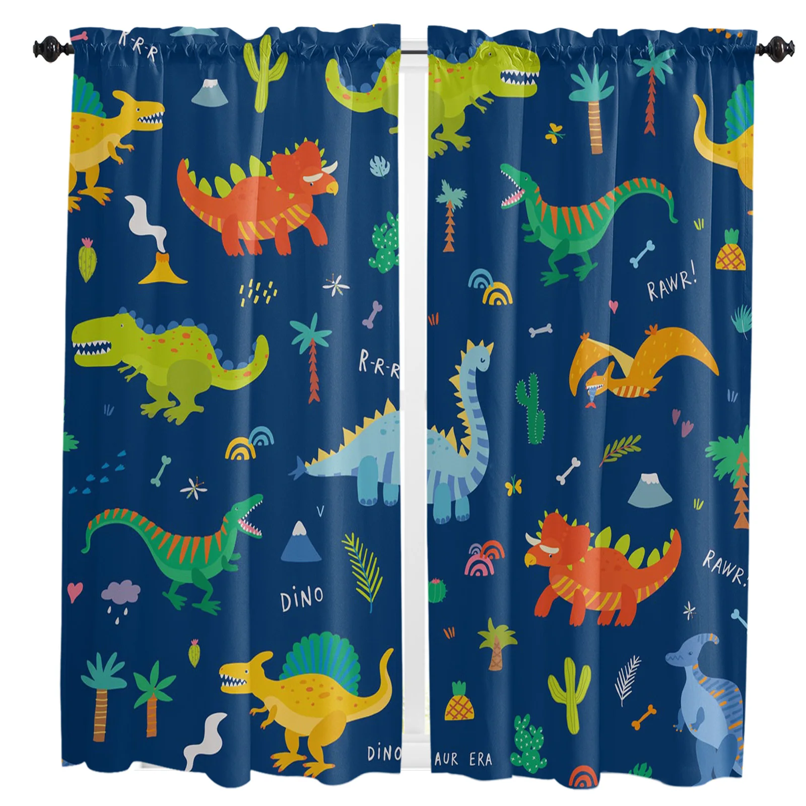 Красочные Мультяшные синие занавески с динозавром, домашний декор, гостиная, кухня, балкон, комната, оконные занавески, украшение для спальн...
Красочные Мультяшные синие занавески с динозавром, домашний декор, гостиная, кухня, балкон, комната, оконные занавески, украшение для спальн...