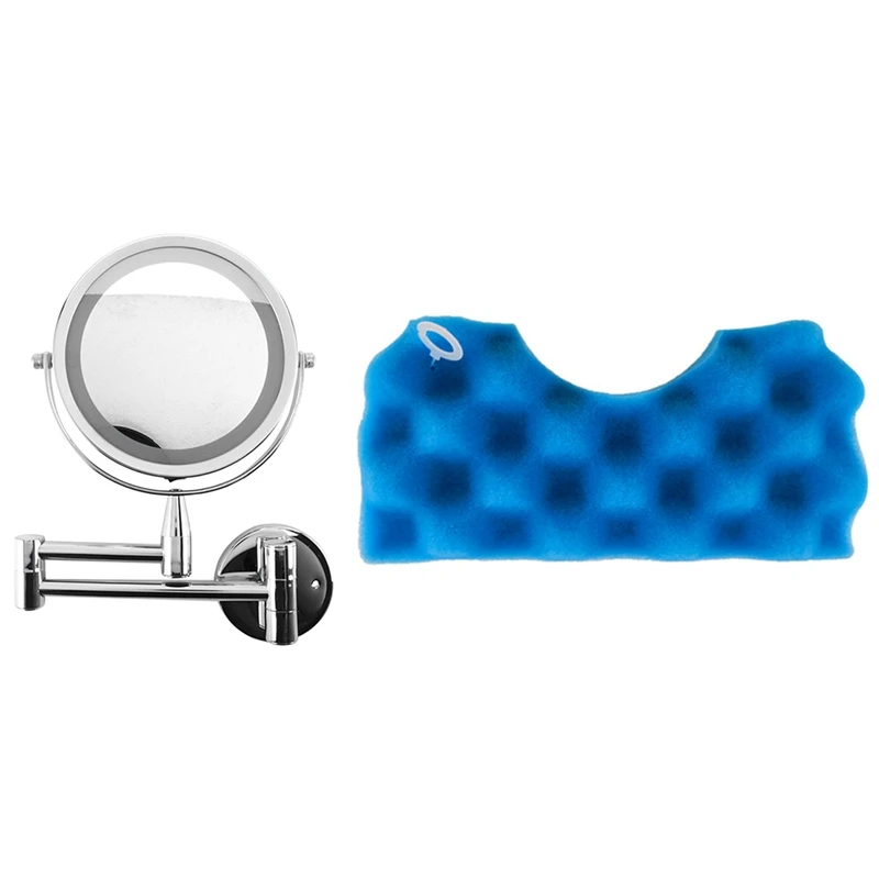 Bath Mirror Led Cosmetic Mirror With Blue Sponge Liver Filter Kit For Samsung Vacuum Cleaner Accessories
Bath Mirror Led Cosmetic Mirror With Blue Sponge Liver Filter Kit For Samsung Vacuum Cleaner Accessories