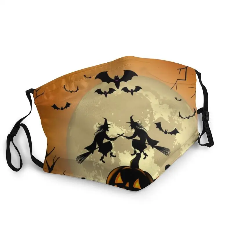 Halloween Pumpkin Witch And Bats Costume Reusable Unisex Adult Face Mask Anti Haze Dust Protection Cover Respirator Mouth Muffle
Halloween Pumpkin Witch And Bats Costume Reusable Unisex Adult Face Mask Anti Haze Dust Protection Cover Respirator Mouth Muffle