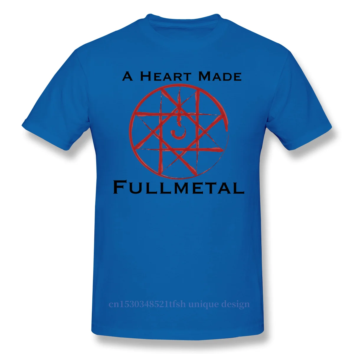 Made Fullmetal T-Shirt Men Top Quality 100% Cotton Short Summer Sleeve Fullmetal Alchemist Brotherhood Anime Casual Loose
Made Fullmetal T-Shirt Men Top Quality 100% Cotton Short Summer Sleeve Fullmetal Alchemist Brotherhood Anime Casual Loose