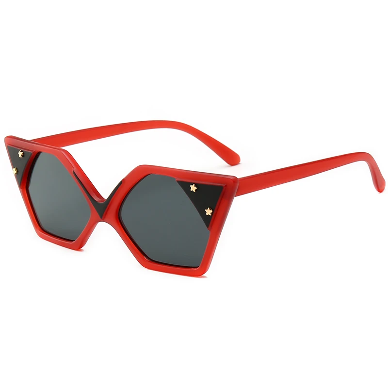 Unique Polygon Custom Five Point Star Shaped Retro Eyewear Cat Eye Sunglasses Women
Unique Polygon Custom Five Point Star Shaped Retro Eyewear Cat Eye Sunglasses Women