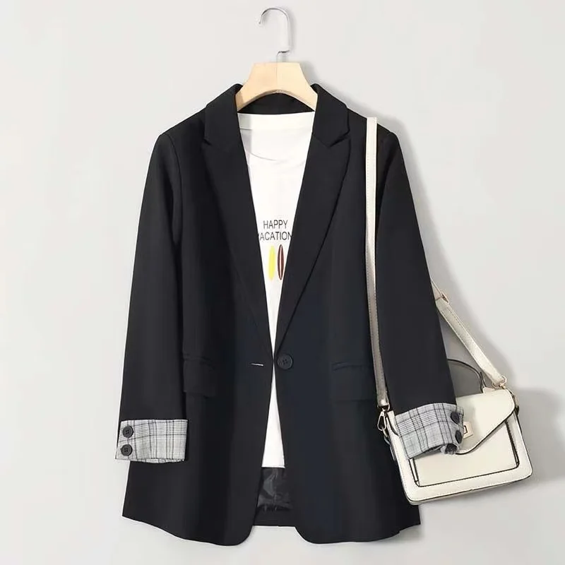 Plus Size For Women Blazers 2021 Spring Autumn New Black Small Suit Ladies Jackets Fashion Blazer British Style Cardigan Buttons
Plus Size For Women Blazers 2021 Spring Autumn New Black Small Suit Ladies Jackets Fashion Blazer British Style Cardigan Buttons