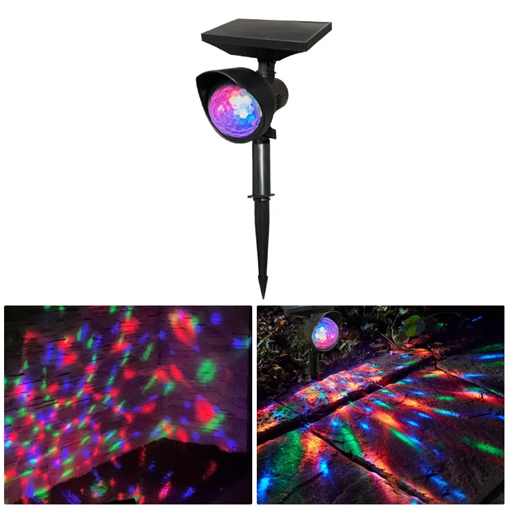 Solar Rotating Ball Light Solar Projection Lamp RGB Rotatable Crystal Magics Ball Lamp Outdoor Lawn Landscape Pathway Yard Light
Solar Rotating Ball Light Solar Projection Lamp RGB Rotatable Crystal Magics Ball Lamp Outdoor Lawn Landscape Pathway Yard Light