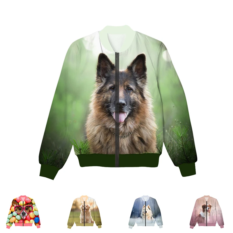 Custom Diy Graphic Spring Autumn Winter Hip Hop Casual Brand Animal 3D Print Dog Thin Jacket Polyester
Custom Diy Graphic Spring Autumn Winter Hip Hop Casual Brand Animal 3D Print Dog Thin Jacket Polyester