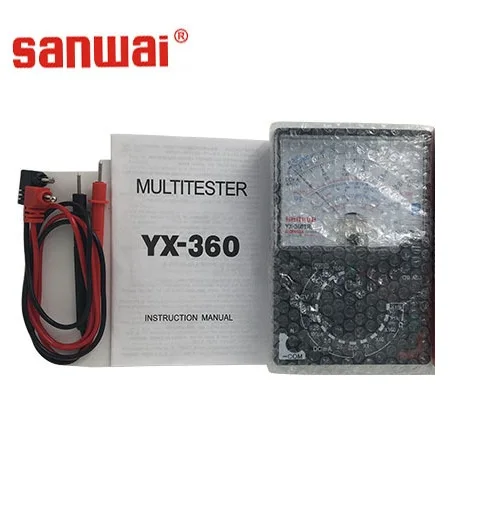 NEW free shipping YX-360TRE-L-B Pointer Multimeter Analog meter with buzz AC DC Volt Ohm current Testing Electrical Multi tester
NEW free shipping YX-360TRE-L-B Pointer Multimeter Analog meter with buzz AC DC Volt Ohm current Testing Electrical Multi tester