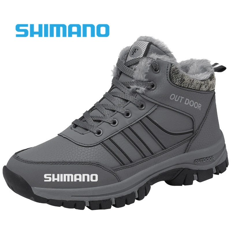 Зимние мужские ботинки для рыбалки Shimano, толстые зимние ботинки, бархатная теплая обувь, уличные Нескользящие водонепроницаемые короткие б...
Зимние мужские ботинки для рыбалки Shimano, толстые зимние ботинки, бархатная теплая обувь, уличные Нескользящие водонепроницаемые короткие б...