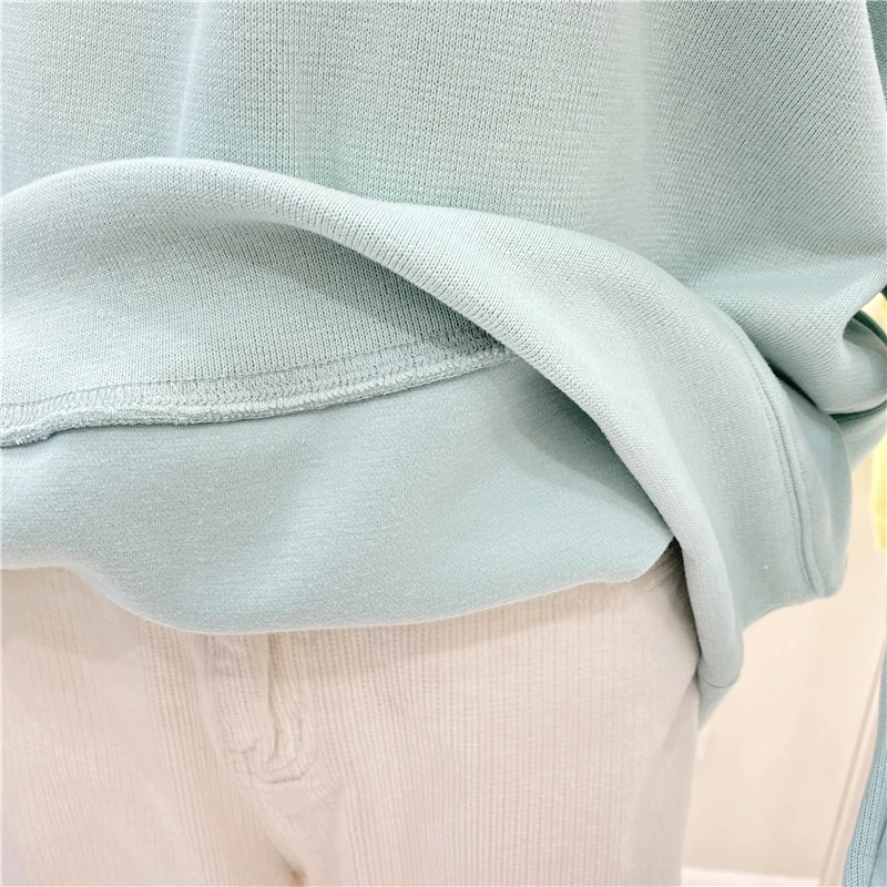 Korean New Printed Simple Solid Color Hoodie Women's 2021 Spring Loose and Lazy Style All-Matching Long Sleeve Pullover Top
Korean New Printed Simple Solid Color Hoodie Women's 2021 Spring Loose and Lazy Style All-Matching Long Sleeve Pullover Top