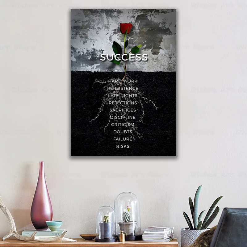 Inspirational Positive Energy Quotes Canvas Painting Roses On Soil Posters and Print Pictures Office Study Home Decoration
Inspirational Positive Energy Quotes Canvas Painting Roses On Soil Posters and Print Pictures Office Study Home Decoration